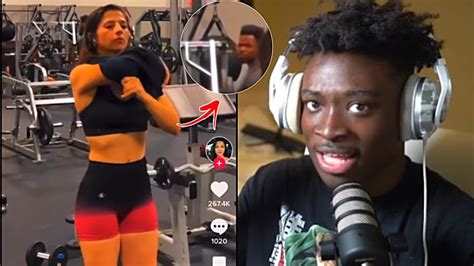 Apart from workout videos, she also likes to break fitness myths and give fitness tips to her audience. . Woman on tiktok claims gym trainer